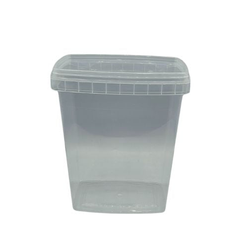 TP Seau 2L Rectangulaire Blanc