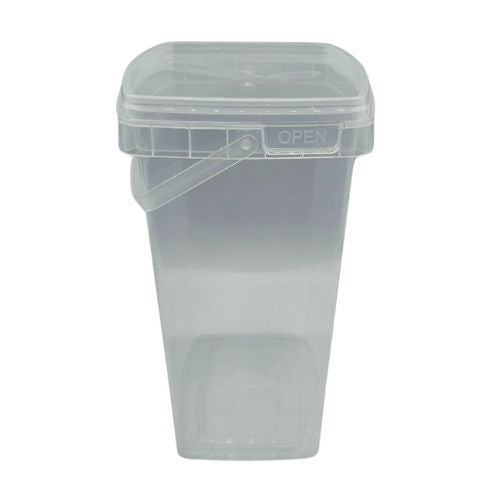 TP Seau 2L Rectangulaire Blanc