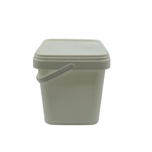 TP Seau 1.5L Rectangulaire Blanc