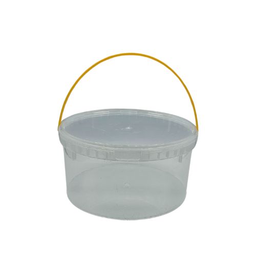 TP Seau 2.2L Rond Transparent