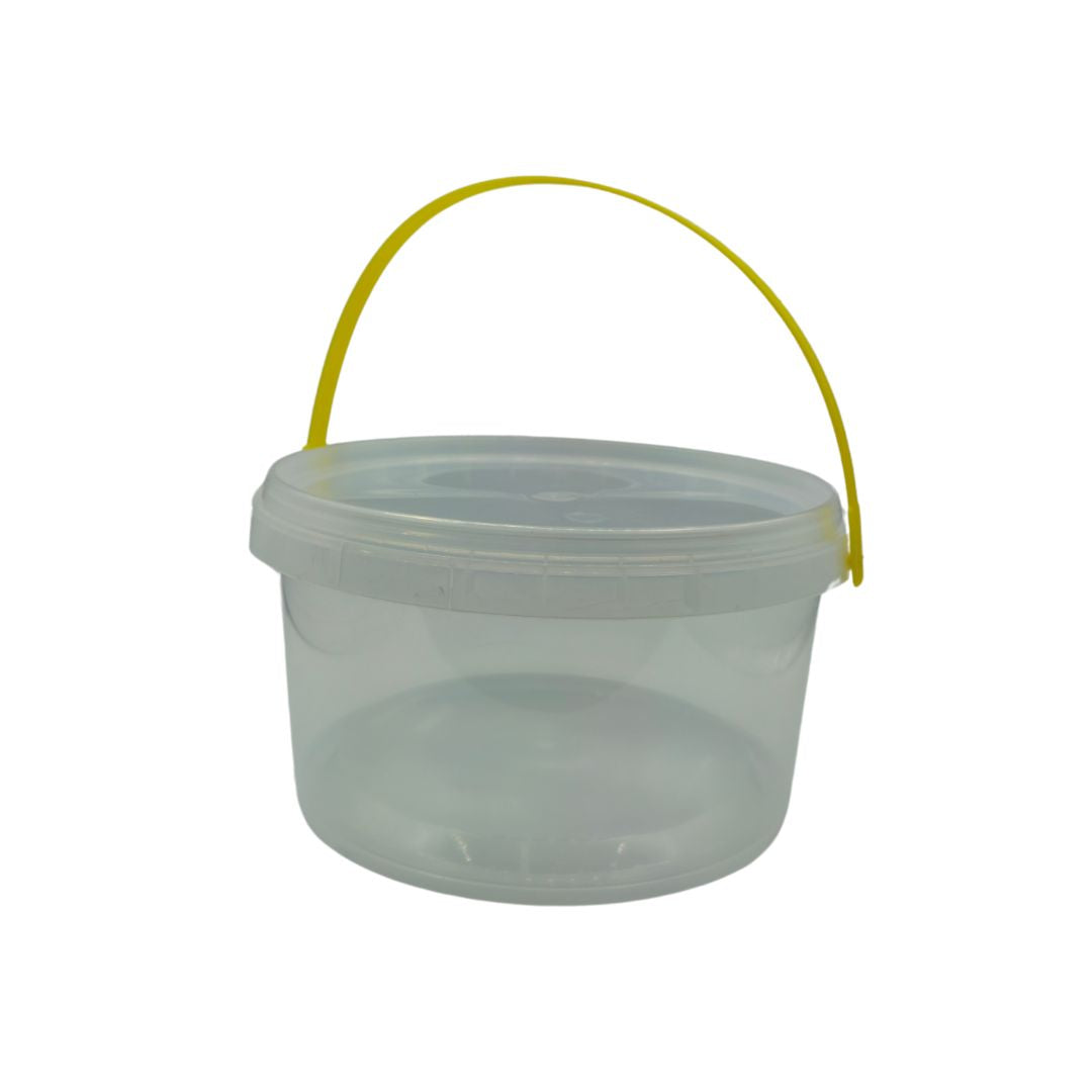 C Seau 2.2kg Transparent Rond