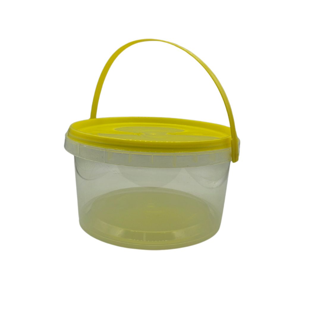 C Seau 2.2kg Transparent Rond