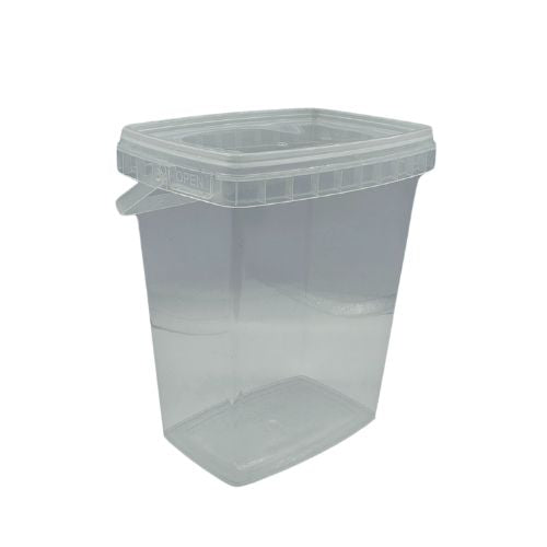 TP Seau 2L Rectangulaire Blanc