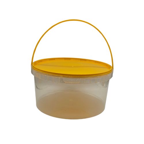 TP Seau 2.2L Rond Transparent
