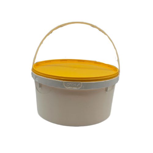 TP Seau 2.2L Rond Blanc